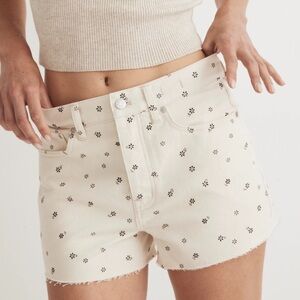 Madewell Dadjean Short in Daisy Drizzle